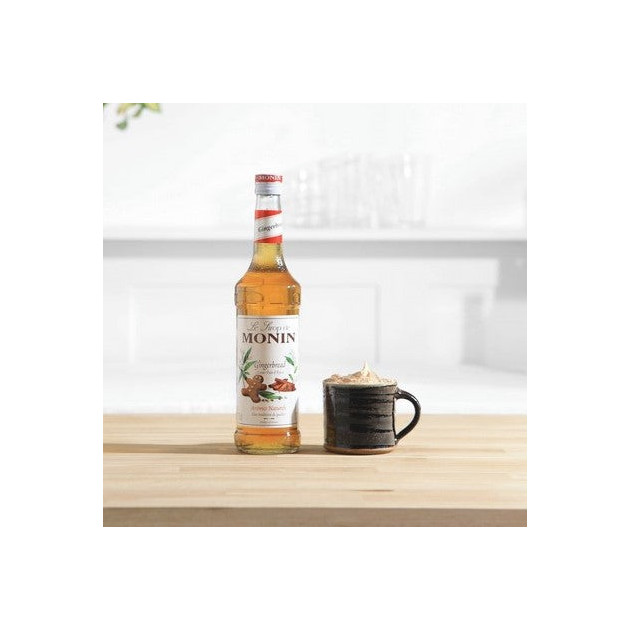 Cappuccino avec le Sirop Pain d'Épices Monin