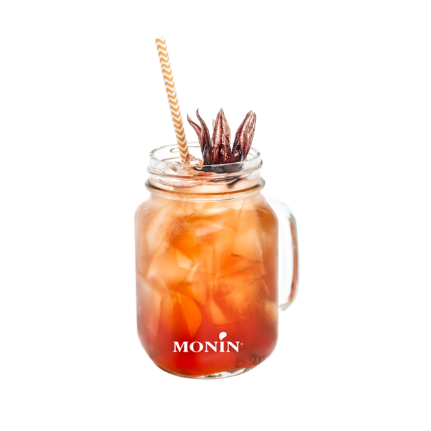 Mocktail Orange Spritz Hibiscus avec les Sirops Monin