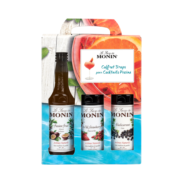 Coffret de Sirops Monin pour Cocktails Coffret de Sirops Monin pour Cocktails