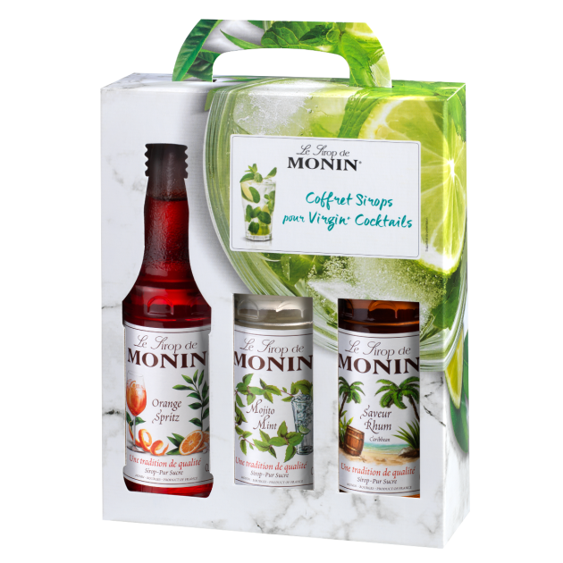 Coffret Dégustation Sirops pour Virgin 3 x 25 cl Monin