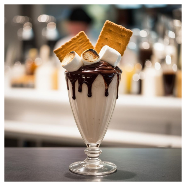 Mocktail Monin avec Sirop Marshmallow 70 cl Mocktail Monin avec Sirop Marshmallow 70 cl