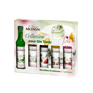 Coffret Dégustation Sirops pour Gin Tonic 5 x 5 cl Monin Coffret Dégustation Sirops pour Gin Tonic 5 x 5 cl Monin