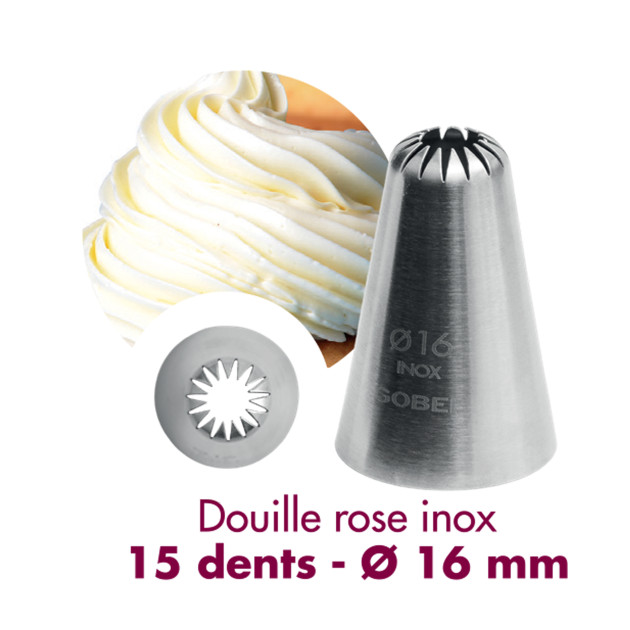 Douille pour Pâtisserie en Inox Douille pour Pâtisserie en Inox