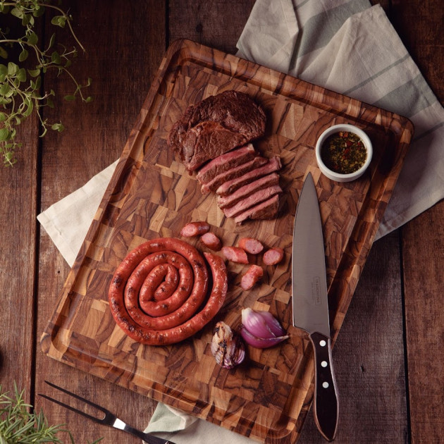 Billot de Cuisine Bois de Teck Tramontina