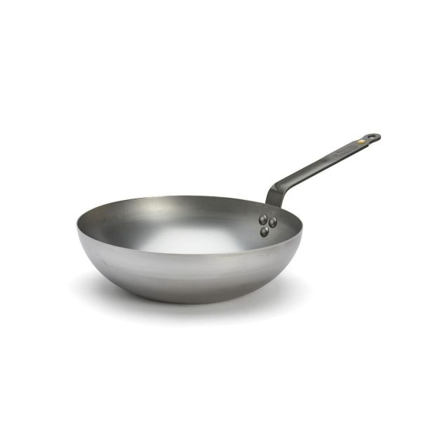 Wok Bombé Ø 24 cm Minéral B De Buyer