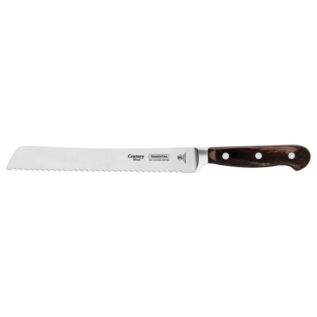 Couteau à Pain 20 cm Inox Forgé Century Technobois Tramontina