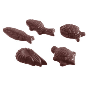 Moule Chocolat Fritures Fruits de Mer (x35) Chocolate World Moule Chocolat Fritures Fruits de Mer (x35) Chocolate World
