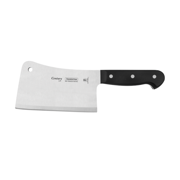 Feuille de Boucher 18 cm Noir Inox Forgé Century Tramontina