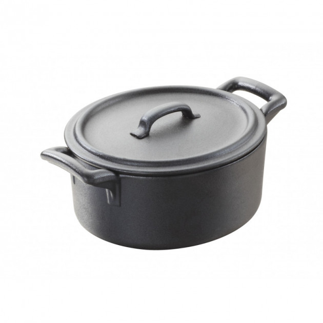 Cocotte Ovale Noire 45cl Belle Cuisine Revol