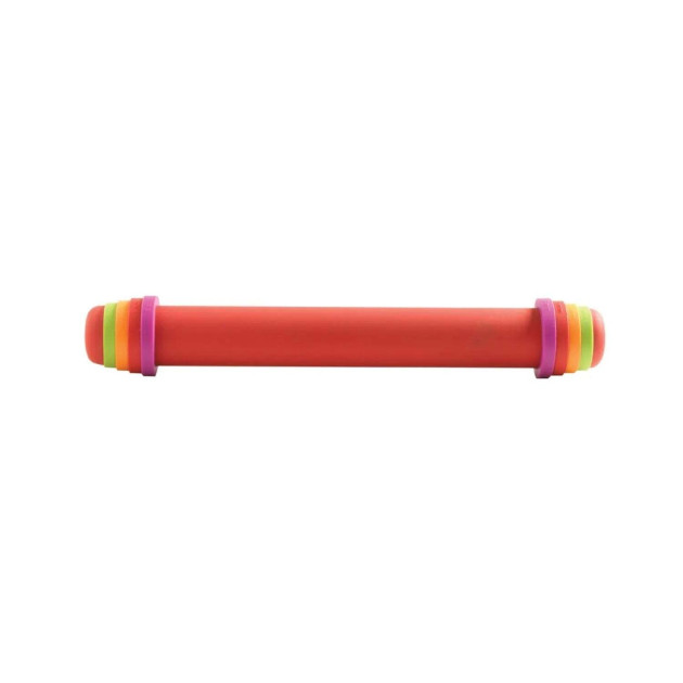 Rouleau à Pâtisserie ajustable rouge 41 cm