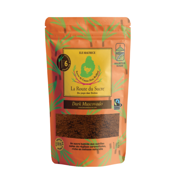 Sucre Muscovado Dark 1 kg La Route du Sucre