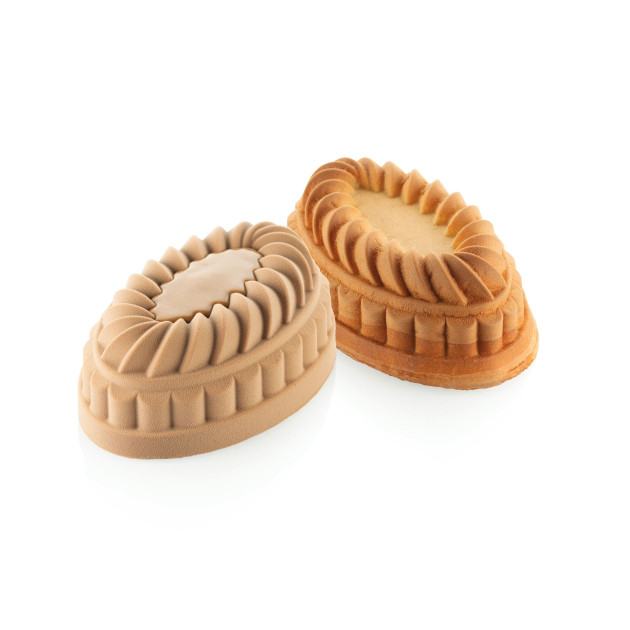 Moule Ovale Cannelé Silikomart Moule Ovale Cannelé Silikomart