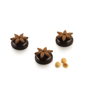 Moule Silicone 15 Corolles Ø 4,5 x H 0,6 cm Silikomart