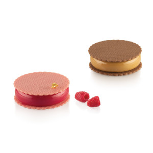 Moule Silicone 6 Ronds Sweet Ø 8 x H 2,1 cm Silikomart Moule Silicone 6 Ronds Sweet Ø 8 x H 2,1 cm Silikomart