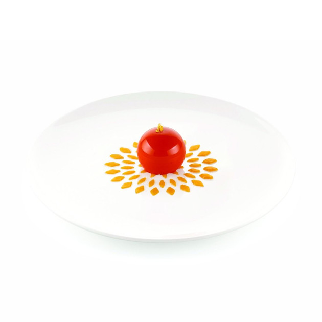 Pochoir Silicone Fleur de Lotus Ø 10 x H 0,1 cm (x2) Silikomart