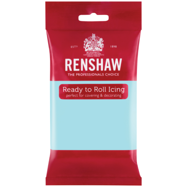 DLUO Courte Pâte à Sucre Pro Bleu Canard 250g Renshaw