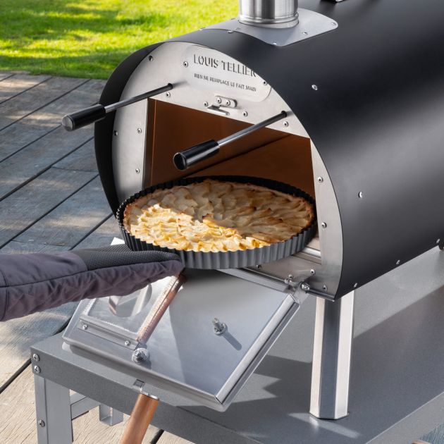 Tarte au feu de bois 