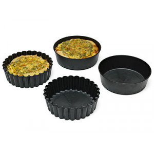 Manqué cannelé individuel Exoglass® - Moule anti-adhésif x 12 Manqué cannelé individuel Exoglass® - Moule anti-adhésif x 12