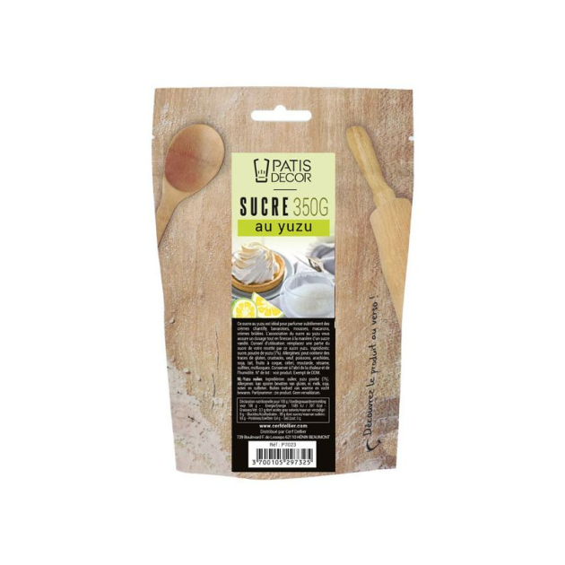 DEFAUT Sucre Aromatisé Yuzu 350 g Patisdécor