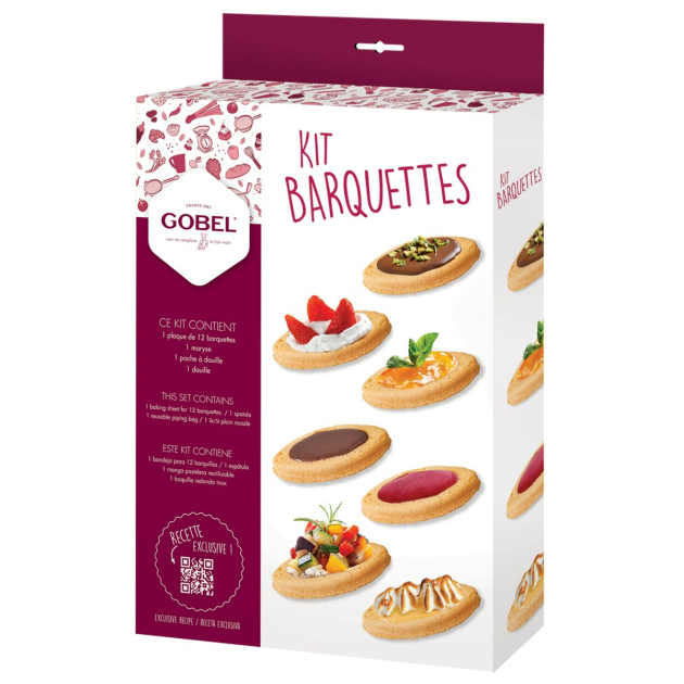 Kit Pâtisserie Gâteaux Barquettes Gobel