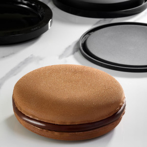 Kit Moule Silicone Tarte Macaron Ø 18 x H 6 cm Pavocake Kit Moule Silicone Tarte Macaron Ø 18 x H 6 cm Pavocake