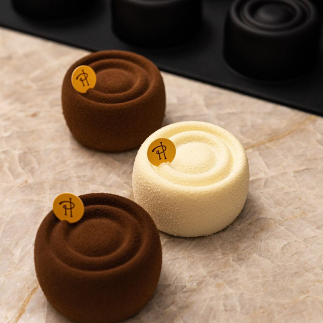 Moule Silicone Aura 7 x H 4 cm (x12) Pierre Hermé Pavoflex