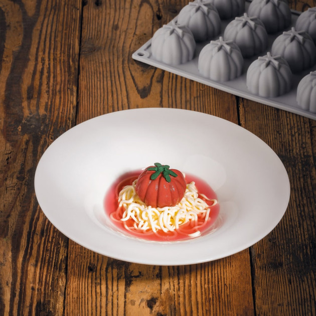 Moule Silicone Tomate Ø4,5 x H 3,5 cm (x15) Gourmand Pavoni