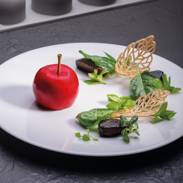 Moule Silicone Pomme Ø4,5 x H 3,75 cm (x15) Gourmand Pavoni