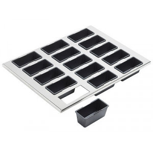 Plaque 15 Cakes Exoglass® - Moule anti-adhésif Plaque 15 Cakes Exoglass® - Moule anti-adhésif