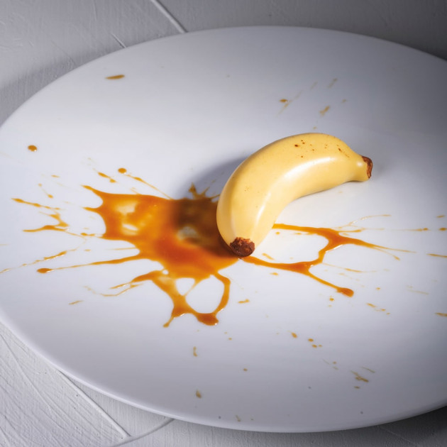 Moule Silicone Banane 9 x 4 x H 2,5 cm (x12) Gourmand Pavoni