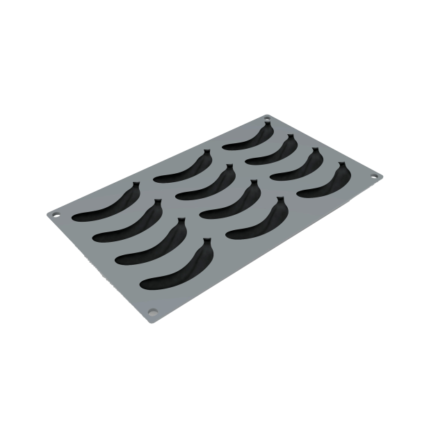 Moule 12 Empreintes Baby Banana