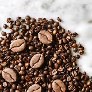 Moule Silicone Grain de Café 3,2 x 2,4 x H 1,3 cm (x28) Gourmand Pavoni