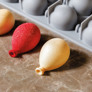 Moule Silicone Ballon 6,6 x 4,3 x H 3,4 cm (x12) Gourmand Pavoni Moule Silicone Ballon 6,6 x 4,3 x H 3,4 cm (x12) Gourmand Pavoni