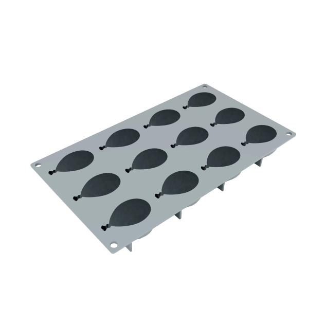 Moule Antiadhésif Forme Original 12 Empreintes