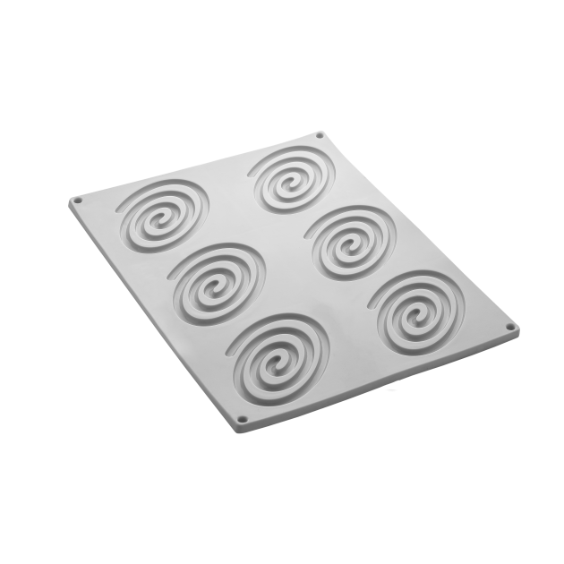 Pavoni Moule Gourmand Décoration Spirale OVale