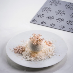 Moule Silicone Décor Flocons (x24) Gourmand Pavoni