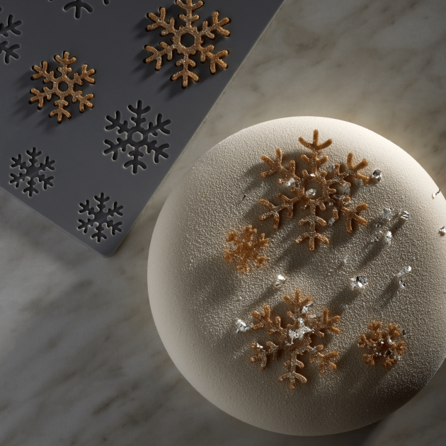 Pavoni Moule Dentelle Flocons de Neige