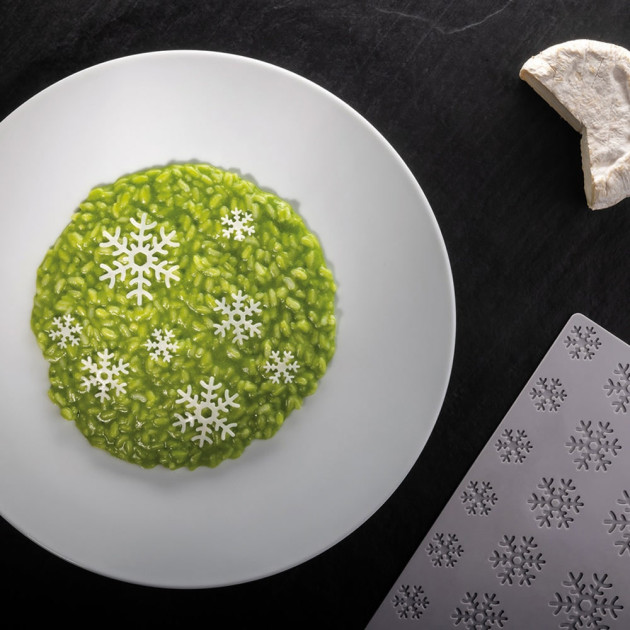 Moule Décor Flocons de Neige Collection Gourmand