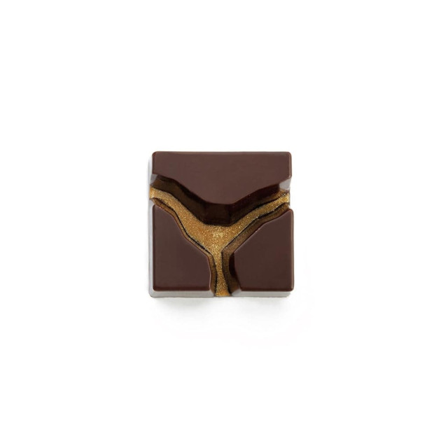 Moule à Chocolat Carré Abyss 3,1 x H 1,25 cm (x18) Pavoni