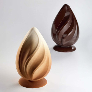 Kit Moules Chocolat Œuf Flamme (x2) Pavoni