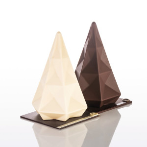 Kit Moules Chocolat Sapin Hexagonal (x2) Pavoni