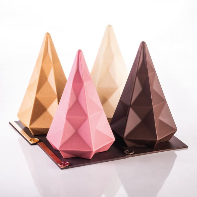 Pavoni Moule à Chocolat de Noël Hexagon Tree 