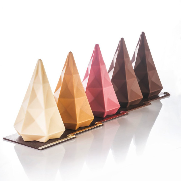 Moule Pavoni Forme Sapin Géométrique