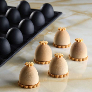 Moule Silicone Coupole Ø 3,4 x H 3 cm (x30) Pavoflex Moule Silicone Coupole Ø 3,4 x H 3 cm (x30) Pavoflex