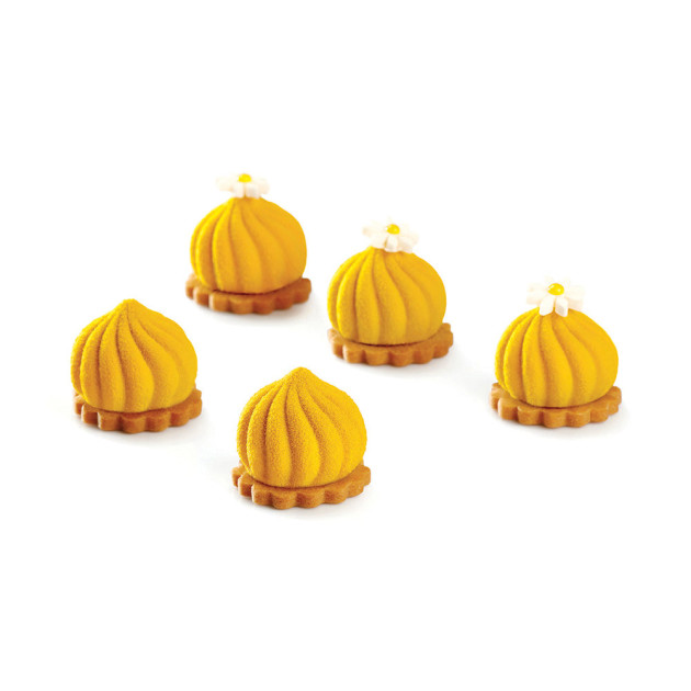 Moule Silicone Délice Ø 3,6 x H 2,9 cm (x30) Pavoflex