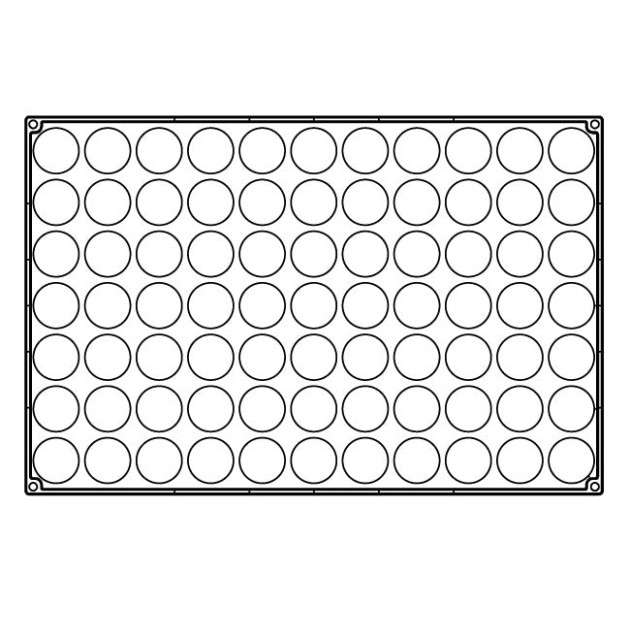 Moule en Silicone Demi Sphère Moule en Silicone Demi Sphère