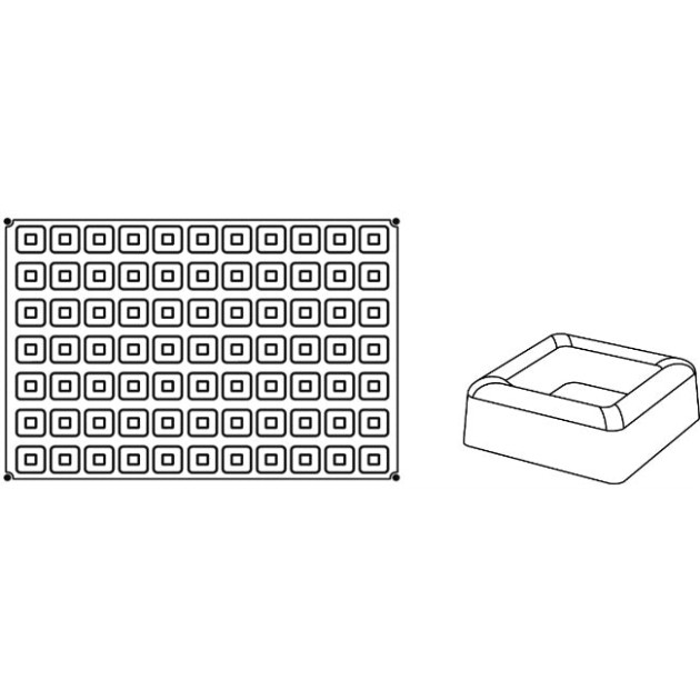 Moule à Gâteau en Silicone Moule à Gâteau en Silicone