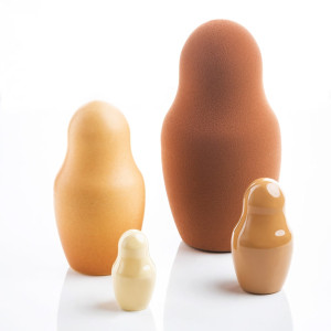 Kit Moules Chocolat Poupée Russe (x4) Pavoni
