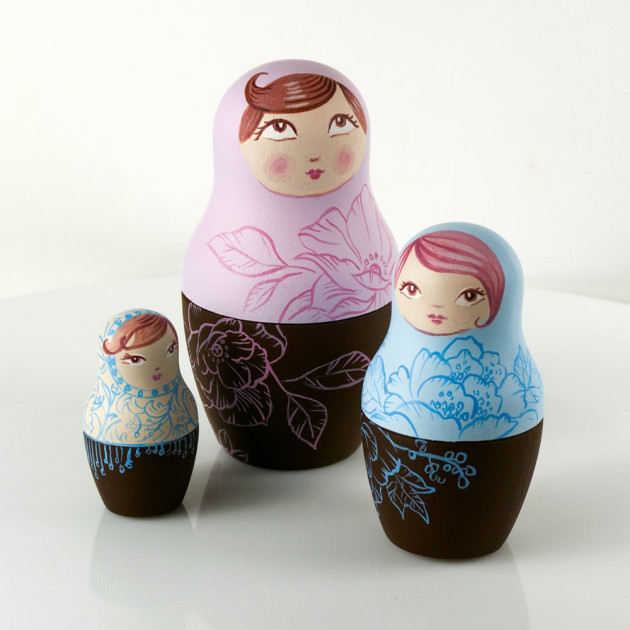 Pavoni Moule Chocolat Matrioska Kit 