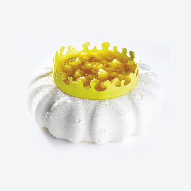 Moule Silicone Pétale Ø 18 x H 4,7 cm Pavocake